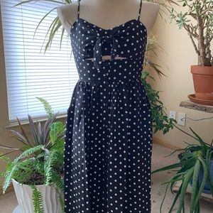 Black and White polka dot dress